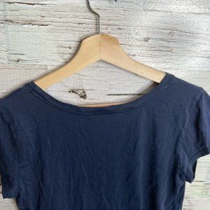Marc Jacobs Tee Shirt Blue Zebra Size 